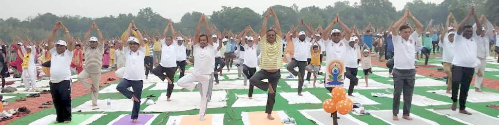 … और योगमय बन गयी&nbsp;इस्पातनगरी