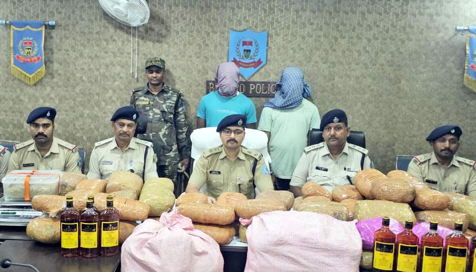 नशे के दलदल में बोकारो के युवाओं को धकेल रहे ओडिशा के सौदागर, 25 लाख के गांजे के साथ दो&nbsp;गिरफ्तार