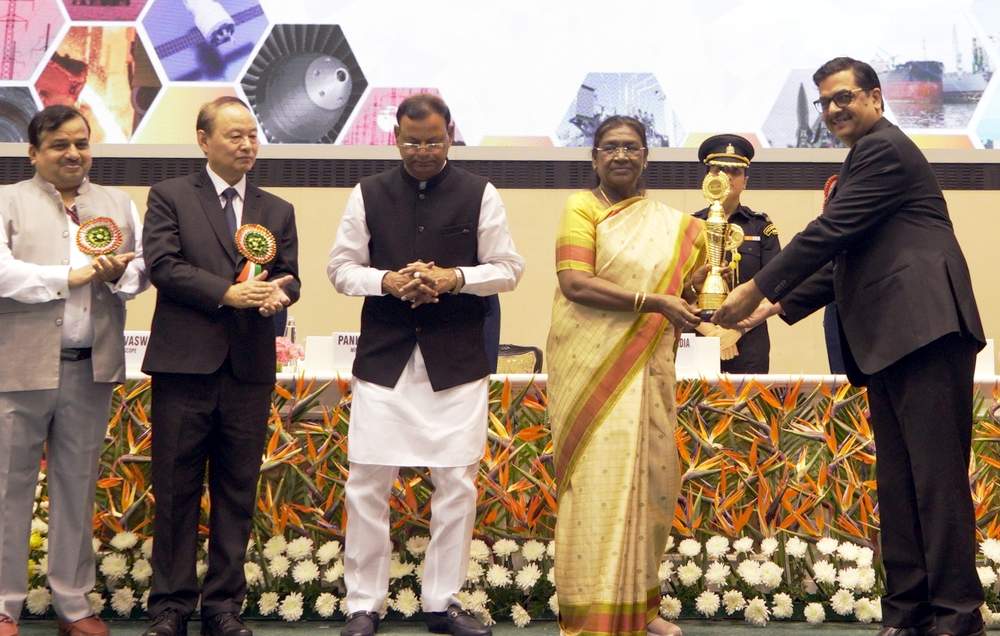 रंग लाई Technology Development और Innovation की कोशिशें… राष्ट्रपति के हाथों SAIL को मिला ‘SCOPE Eminence&nbsp;Award’